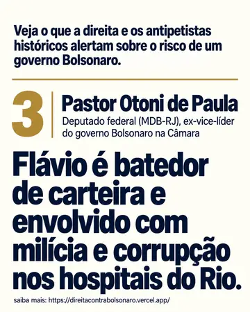 Card: Pastor Otoni de Paula